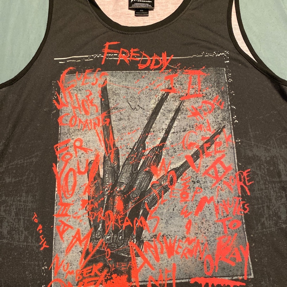 Hot Topic - A Nightmare on Elm Street Tank Top